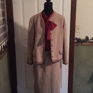 Vintage Castleberry tweed suit set